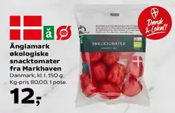 Kvickly Änglamark økologiske brune champignoner fra Tvedemose tilbud