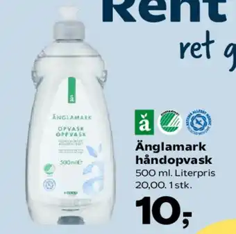 Kvickly Änglamark håndopvask tilbud
