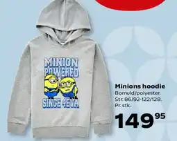 Kvickly Minions hoodie tilbud