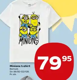 Kvickly Minions t-shirt tilbud