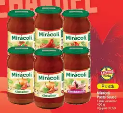 Fakta Tyskland Miracoli Pasta Sauce tilbud