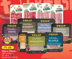 Fakta Tyskland Tulip / Citterio pålæg tilbud