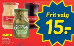 Fakta Tyskland Beauvais syltede grøntsager (Asier / Agurkesalat / Rødbeder) tilbud