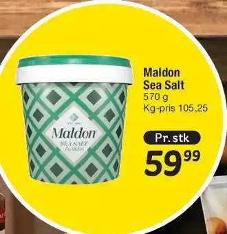 Fakta Tyskland Maldon Sea Salt tilbud