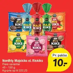 Fakta Tyskland Majskiks / Ris Kiks tilbud