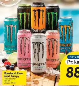 Fakta Tyskland Monster Energy tilbud