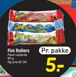 Fakta Tyskland Fini Rollers (pakke) tilbud