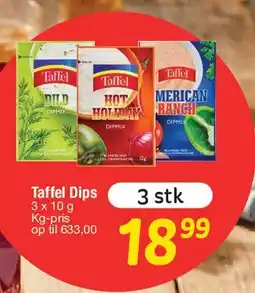 Fakta Tyskland Taffel Dips tilbud