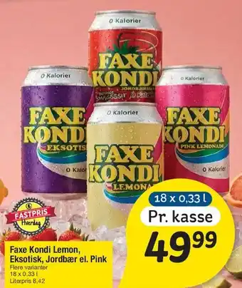 Fakta Tyskland Faxe Kondi tilbud