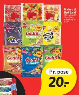 Fakta Tyskland Malaco / Red Band (pose) tilbud