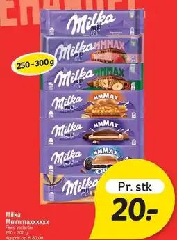 Fakta Tyskland Milka (MMMax) tilbud