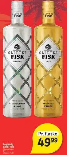 Fakta Tyskland Glitter Fisk tilbud