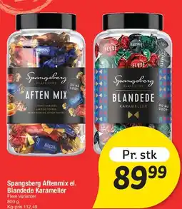 Fakta Tyskland Spangsberg Aftenmix el. Blandede Karameller tilbud