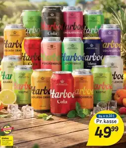 Fakta Tyskland Harboe - 24 x 0,33 l (Pr. kasse) tilbud