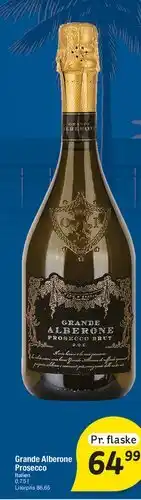 Fakta Tyskland Grande Alberone Prosecco Brut tilbud