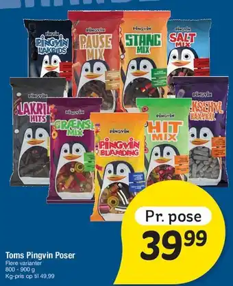 Fakta Tyskland Toms Pingvin Poser tilbud