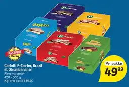 Fakta Tyskland Carletti P-tærter, Brazil el. Skumbananer tilbud