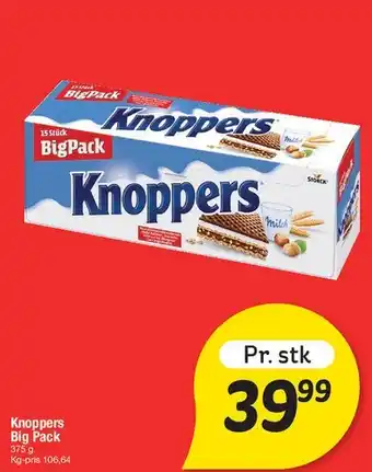 Fakta Tyskland Knoppers Big Pack tilbud