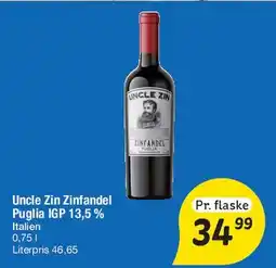 Fakta Tyskland Uncle Zin Zinfandel tilbud