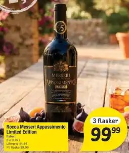 Fakta Tyskland Rocca Messeri Appassimento Limited Edition tilbud