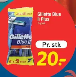 Fakta Tyskland Gillette Blue II Plus tilbud