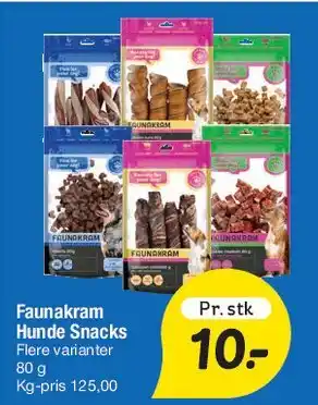 Fakta Tyskland Faunakram hundesnacks tilbud