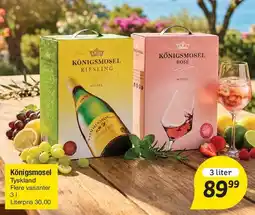 Fakta Tyskland Königsmosel tilbud