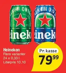 Fakta Tyskland Heineken (pr. kasse) tilbud