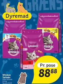 Fakta Tyskland Whiskas tørfoder tilbud