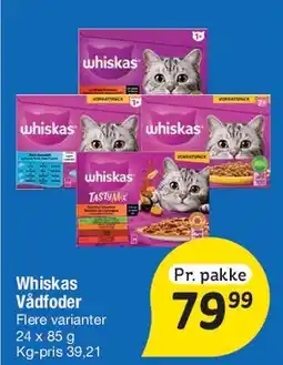 Fakta Tyskland Whiskas vådfoder (pakke) tilbud