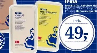 Dagli'Brugsen Irma flødeis tilbud