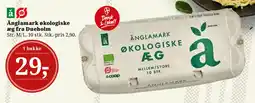 Dagli'Brugsen Änglamark økologiske æg tilbud