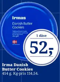 Dagli'Brugsen Irma Danish Butter Cookies tilbud