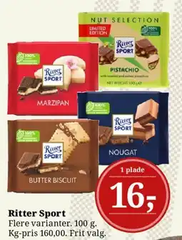 Dagli'Brugsen Ritter Sport tilbud