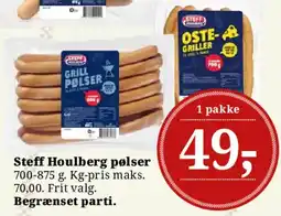 Dagli'Brugsen Steff Houlberg pølser tilbud