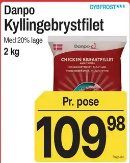 ABC Lavpris Danpo Kyllingebrystfilet tilbud
