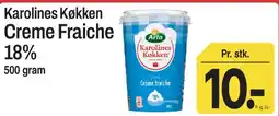 ABC Lavpris Karolines Køkken Creme Fraiche 18% tilbud