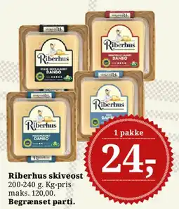 Dagli'Brugsen Riberhus skiveost tilbud