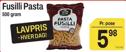 ABC Lavpris Fusilli Pasta tilbud