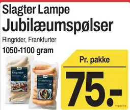 ABC Lavpris Slagter Lampe Jubilæumspølser tilbud