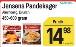 ABC Lavpris Jensens Pandekager tilbud