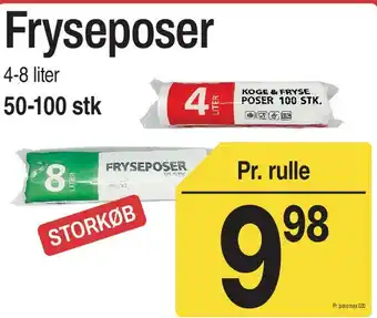 ABC Lavpris Fryseposer tilbud