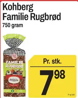 ABC Lavpris Kohberg Familie Rugbrød tilbud
