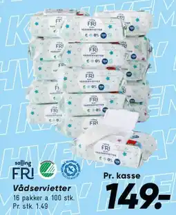 Bilka Vådservietter tilbud