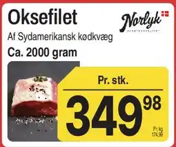 ABC Lavpris Oksefilet tilbud