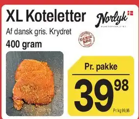 ABC Lavpris XL Koteletter tilbud