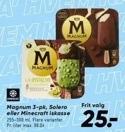 Bilka Magnum 3-pak tilbud