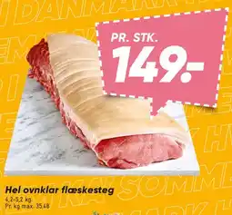 Bilka Hel ovnklar flæskesteg tilbud