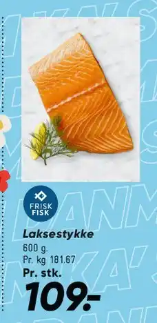 Bilka Laksestykke tilbud