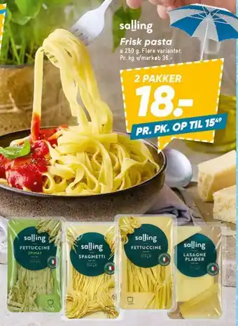 Bilka Frisk pasta tilbud